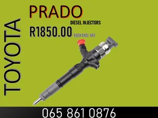Toyota Prado Diesel Injectors For Sale Or To Recon