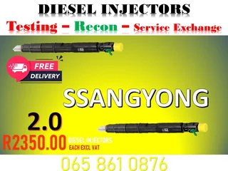 Ssangyong 2.0 Diesel Injectors For Sale Nationwide