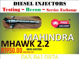 Mahindra Mhawk 2.2 Diesel Injectors For Sale Nationwide