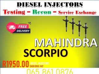 Mahindra Scorpio Diesel Injectors For Sale Nationwide