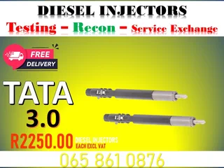 Tata 3.0 Diesel Injectors For Sale Nationwide