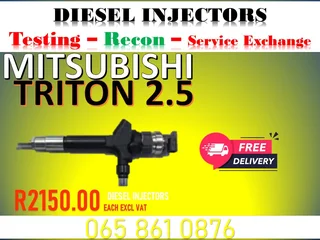 Mitsubishi Triton 2.5 Diesel Injectors For Sale Nationwide