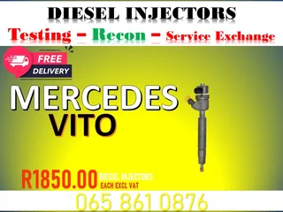 Mercedes Benz Vito Diesel Injectors For Sale Nationwide