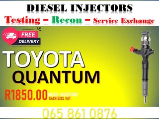 Toyota Quantum Diesel Injectors For Sale Nationwide