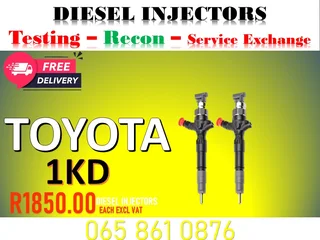 Toyota 1kd Diesel Injectors For Sale Nationwide