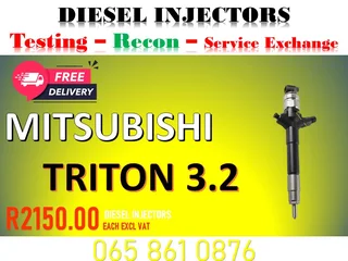Mitsubishi Triton 3.2 Diesel Injectors For Sale Nationwide