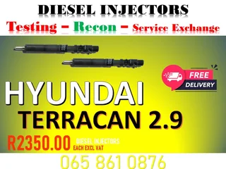 Hyundai Terrican 2.9 Diesel Injectors For Sale Nationwide