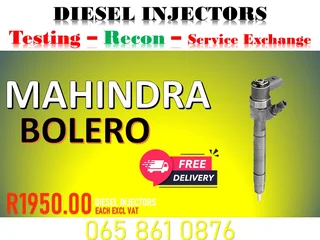 Mahindra Bolero Diesel Injectors For Sale Nationwide