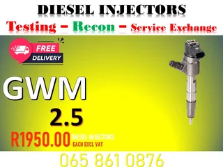 Gwm 2.5 Diesel Injectors For Sale Nationwide