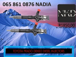 Toyota Prado Diesel Injectors For Sale Or Recon