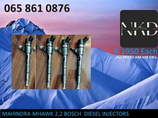 Mahindra Mhawk 2.2 Diesel Injectors For Sale Or To Recon