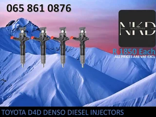 Toyota D4d Diesel Injectors For Sale Or To Recon