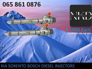 Kia Sorento Diesel Injectors For Sale Or To Recon