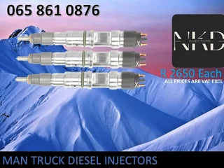 Man Truck Diesel Injectors For Sale Or To Recon