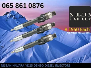 Nissan Navara Yd25 Diesel Injectors For Sale Or To Recon