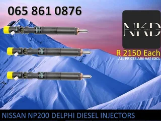 Nissan Np200 Diesel Injedctors For Sale Or To Recon