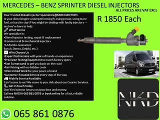 Mercedes Benz Sprinter Diesel Injectors For Sale On Exchange