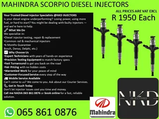 Mahindra Scorpio Diesel Injectors For Sale On Exchange
