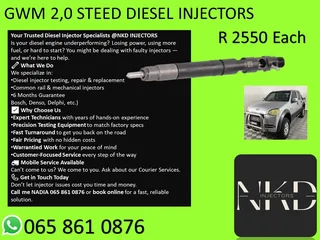 Gwm 2.0 Steed Diesel Injectors For Sale On Exchange