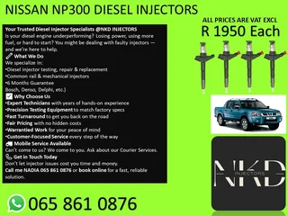 Nissan Np300 Diesel Injectors For Sale On Exchange