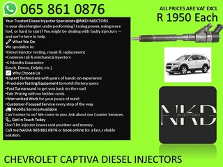 Chevrolet Captiva Diesel Injectors For Sale On Exchange