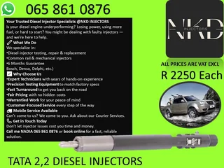 Tata 2.2 Diesel Injectors For Sale On Exchange