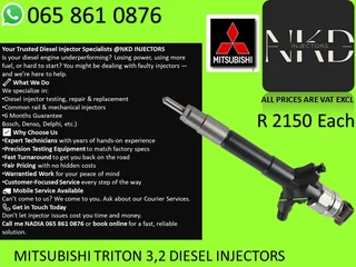 Mitsubishi Triton 3.2 Diesel Injectors For Sale On Exchange