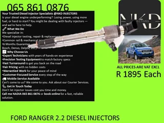 Ford Ranger 2.2 Diesel Injectors For Sale On Exchange