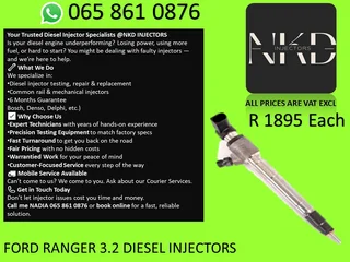 Ford Ranger 3.2 Diesel Injectors For Sale On Exchange