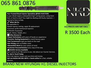 New Hyundai H1 Diesel Injectors For Sale On Exchange