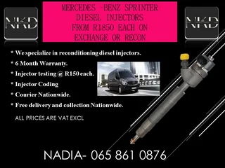 Mercedes Benz Sprinter Diesel Injectors For Sale With Warranty