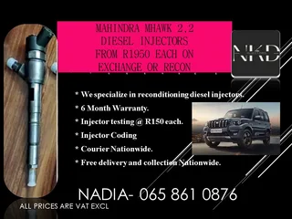 Mahindra Mhawk 2.2 Diesel Injectors For Sale On Exchange