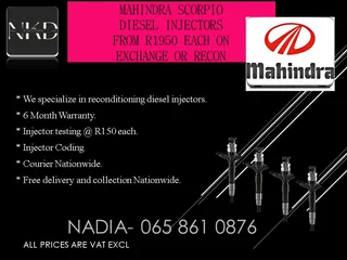 Mahindra Scorpio Diesel Injectors For Sale With Warranty