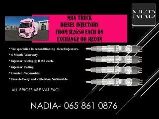 Man Truck Diesel Injectors For Sale With Warranty