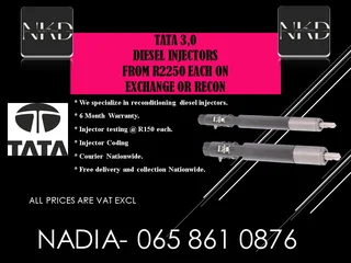 Tata 3.0 Diesel Injectors For Sale With Warranty