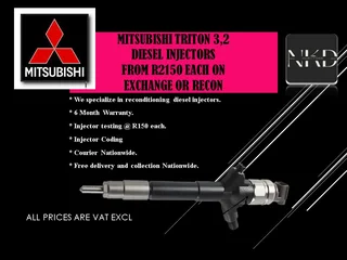Mitsubishi Triton 3.2 Diesel Injectors For Sale With Warranty
