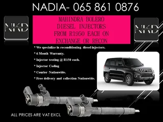 Mahindra Bolero Diesel Injectors For Sale With Warranty