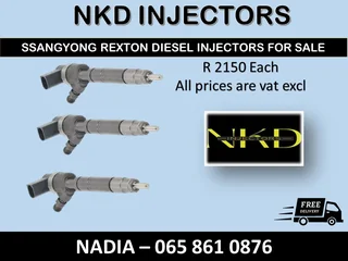 Ssangyong Rexton Diesel Injectors For Sale Or To Recon The Same Day