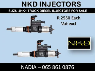 Isuzu 4hk1 Diesel Injectors For Sale Or To Recon The Same Day