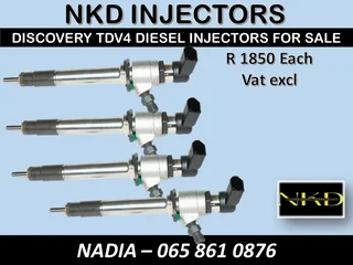 Discovery Tdv 4 Diesel Injectors For Sale Or To Recon The Same Day