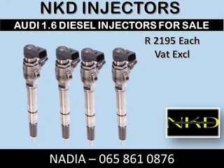 Audi 1.6 Diesel Injectors For Sale Or To Recon The Same Day