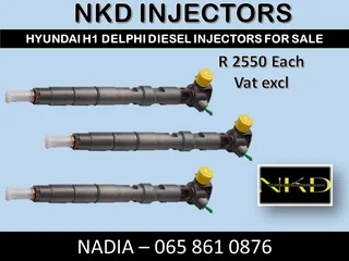 Hyundai H1 Diesel Injectors For Sale Or To Recon The Same Day