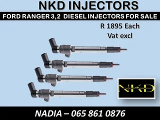 Ford Ranger 3.2 Diesel Injectors For Sale Or To Recon The Same Day