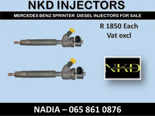 Mercedes Benz Sprinter Diesel Injectors For Sale Or To Recon The Same Day