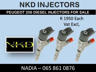 Peugeot 206 1.4l Hdi Diesel Injectors For Sale Or To Recon The Same Day