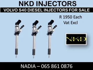 Volvo S40 Diesel Injectors For Sale Or To Recon The Same Day