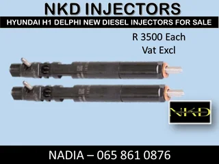 Hyundai H1 New Diesel Injectors For Sale Or To Recon The Same Day