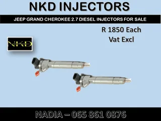 Jeep Grand Cherokee 2.7 Diesel Injectors For Sale Or To Recon
