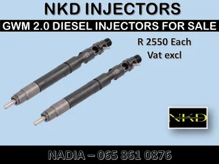 Gwm 2.0 Diesel Injectors For Sale Or To Recon