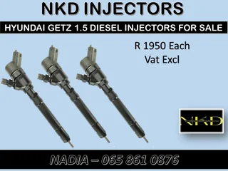 Hyundai Getz Diesel Injectors For Sale Or To Recon